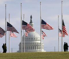 american-half-staff